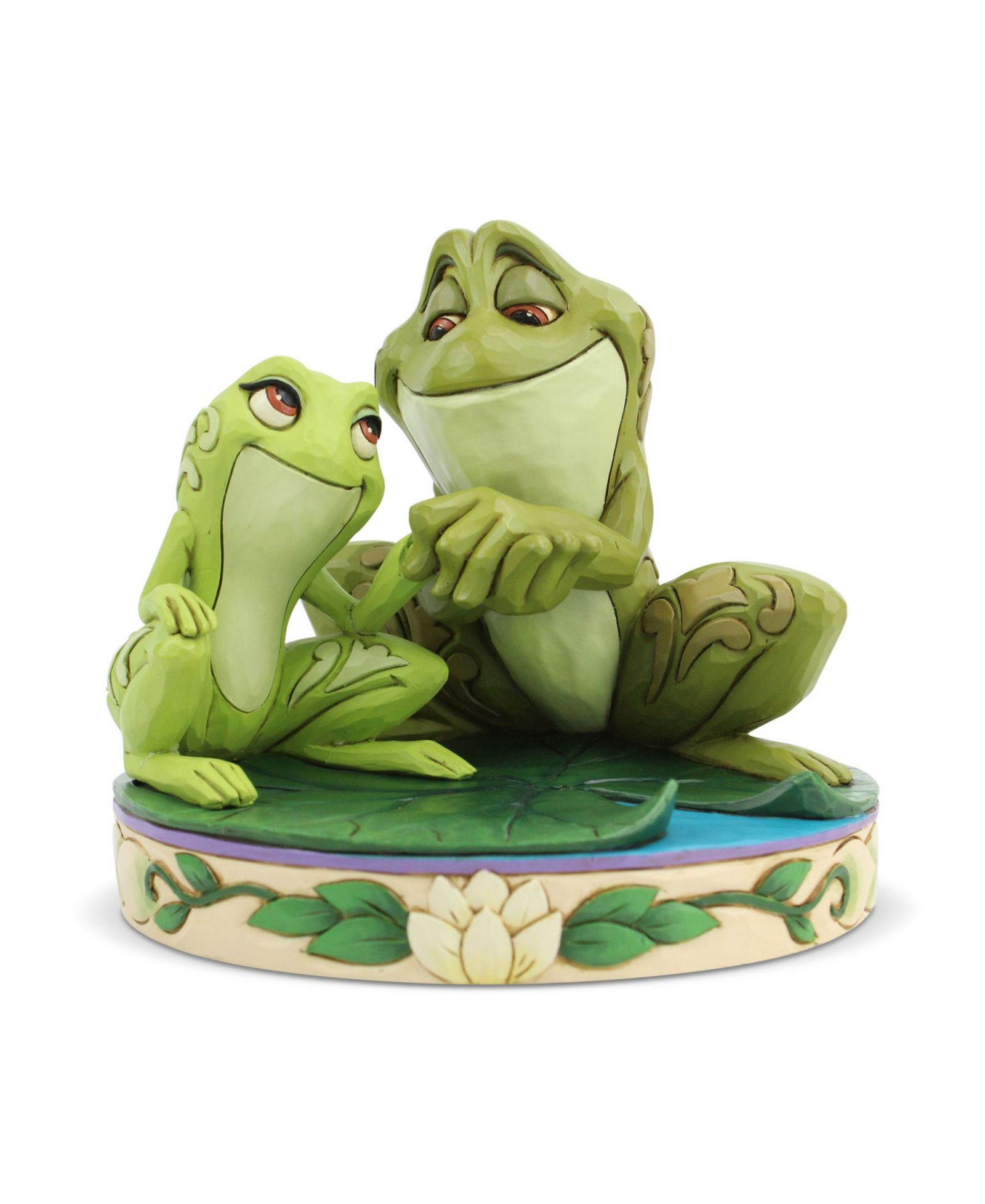 Jim Shore фигурка Tiana and Naveen As Frogs