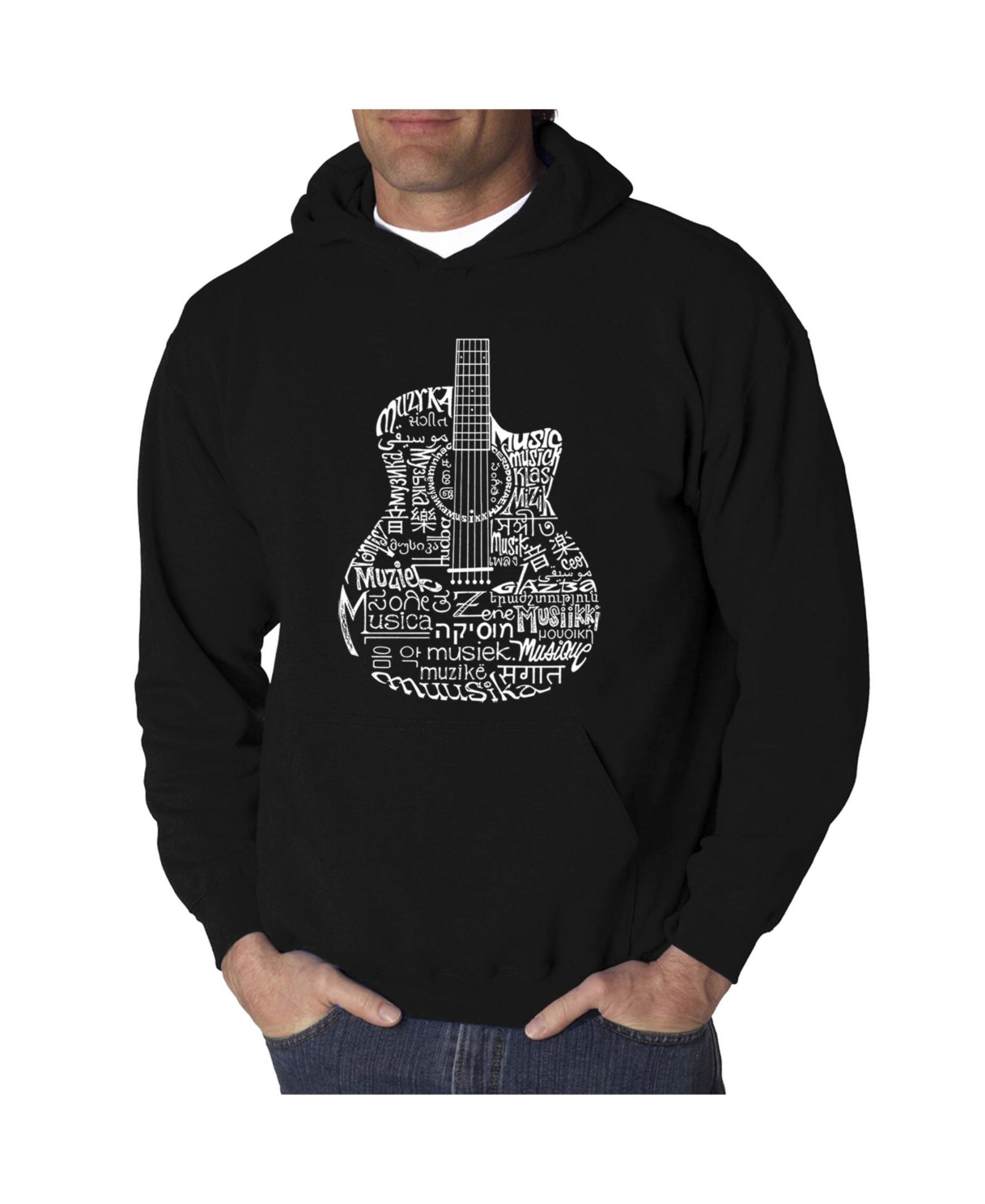 Худи LA Pop Art Languages Guitar