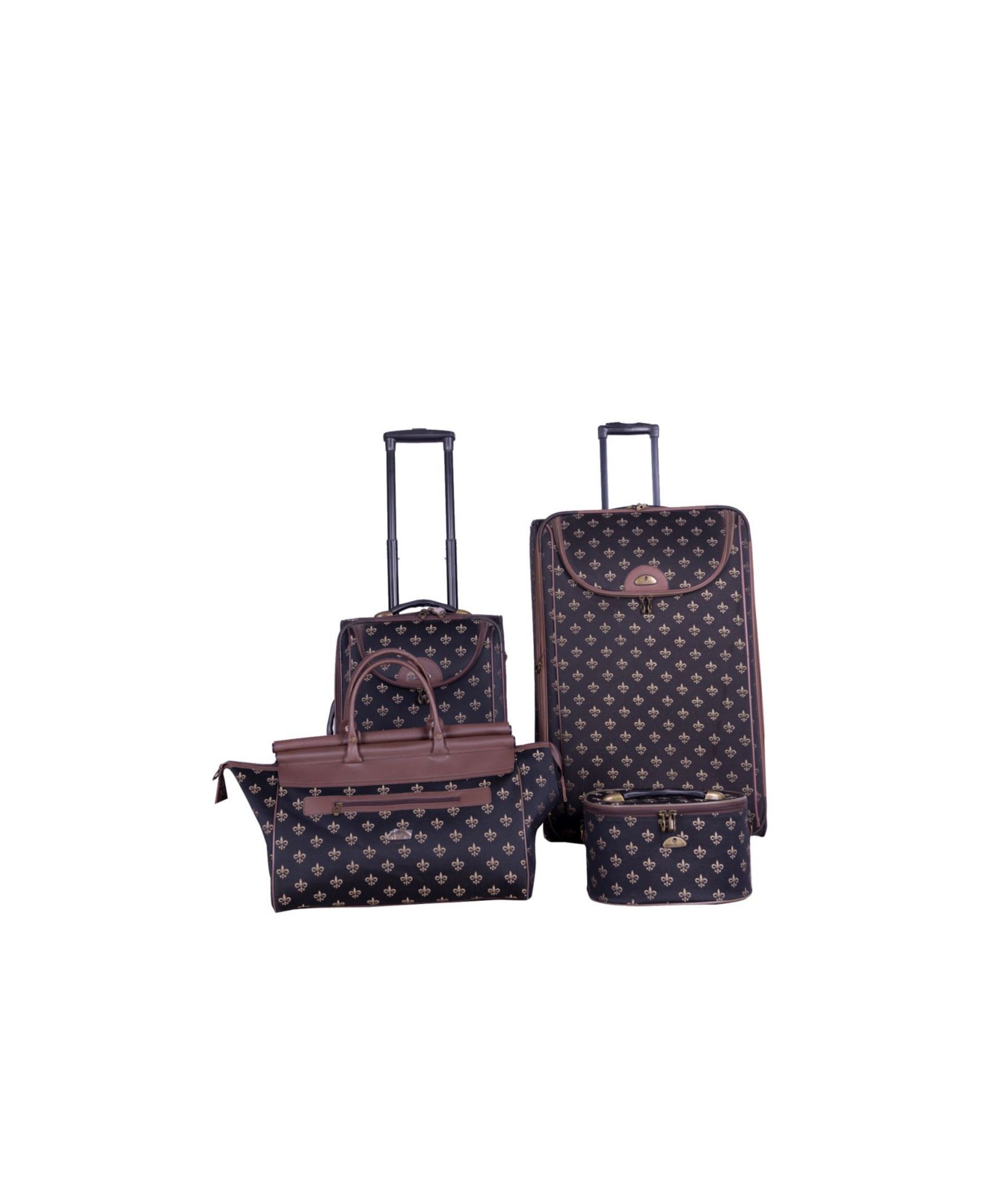 American Flyer набор чемоданов Fleur De Lis из 4 предметов