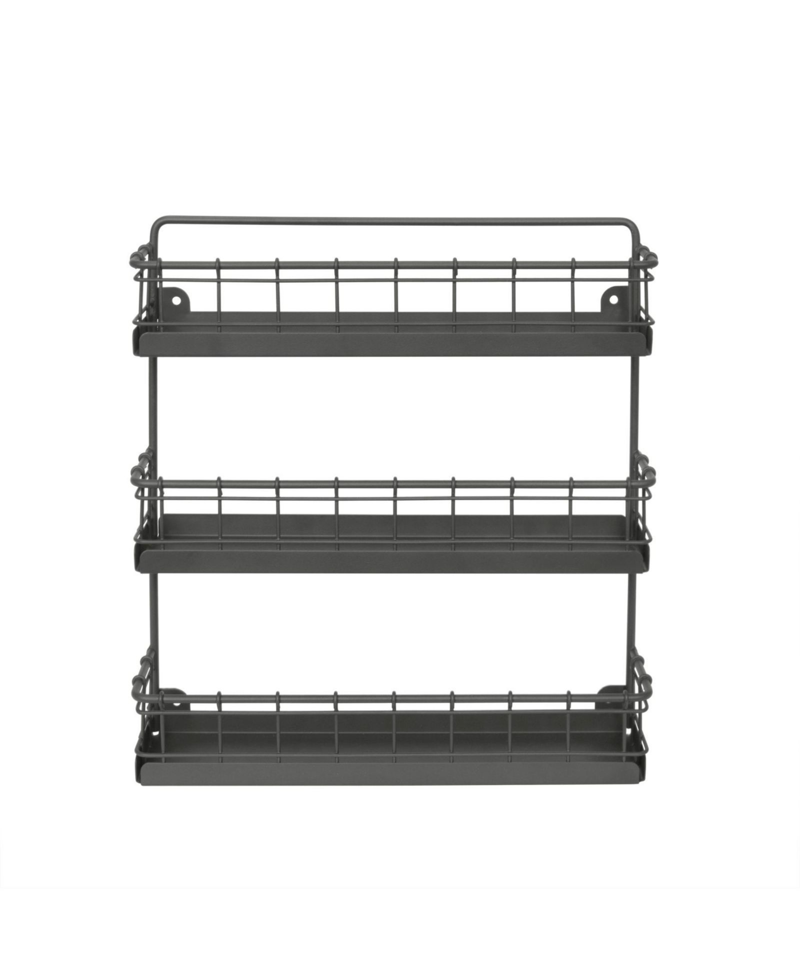 Spectrum Vintage-like Living Wall Mount 3-Tier Spice Rack