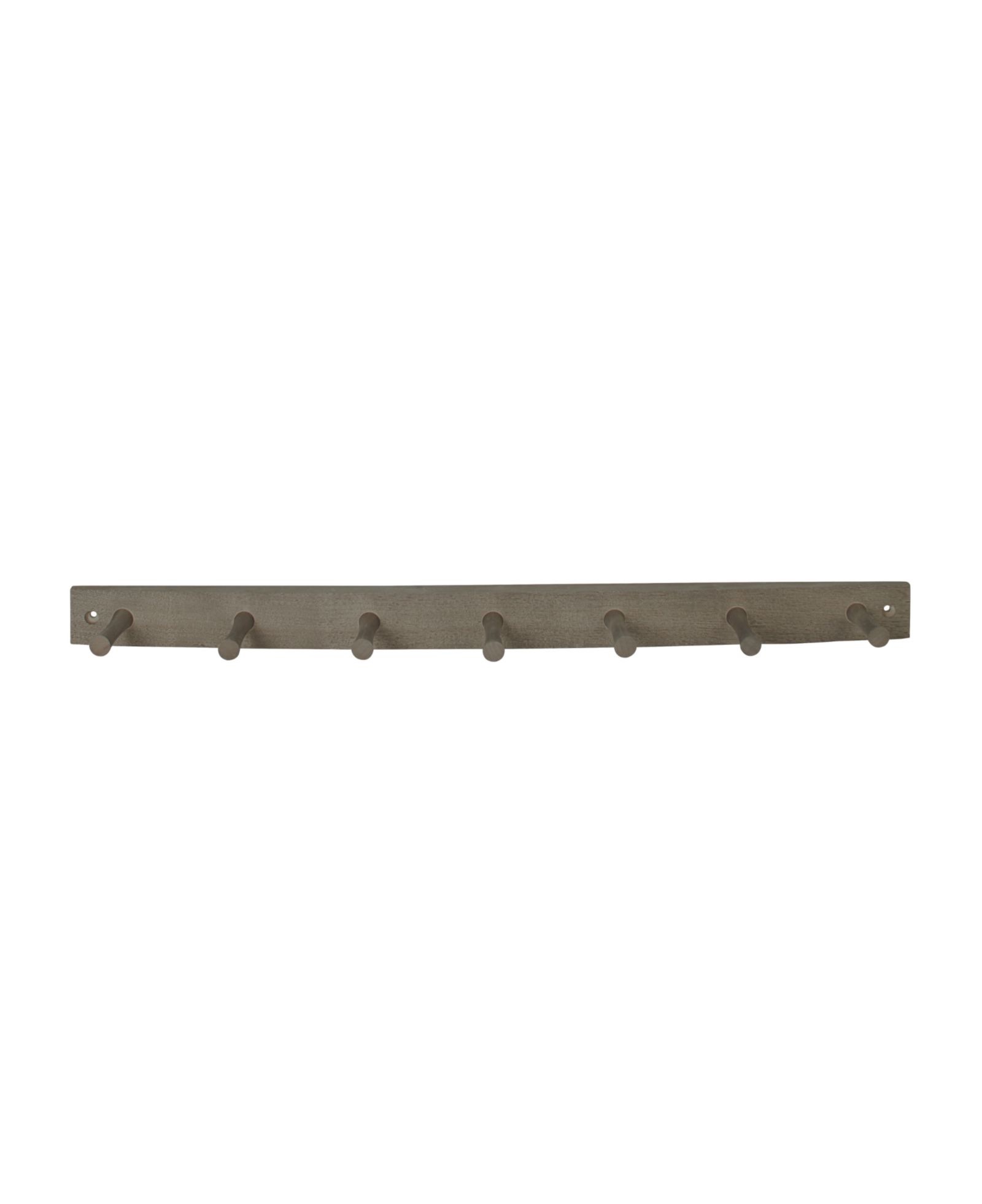 Spectrum Diversified Wall Mounted 7-Peg Wood Hook Rack