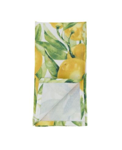 Saro Lifestyle Printed  Napkin Set of 12
