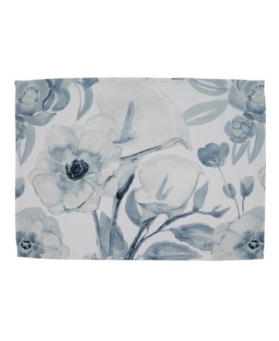 Набор салфеток для стола Saro Lifestyle Watercolor Floral, 4 шт.