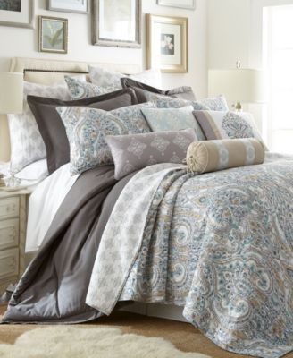 Levtex Home Rome Damask Reversible 3-Pc. Quilt Set, Full/Queen