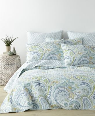 Levtex Home Cortona Paisley Reversible 3-Pc. Quilt Set, King