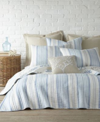 Levtex Home Ipanema Stripe Reversible 3-Pc. Quilt Set, Full/Queen