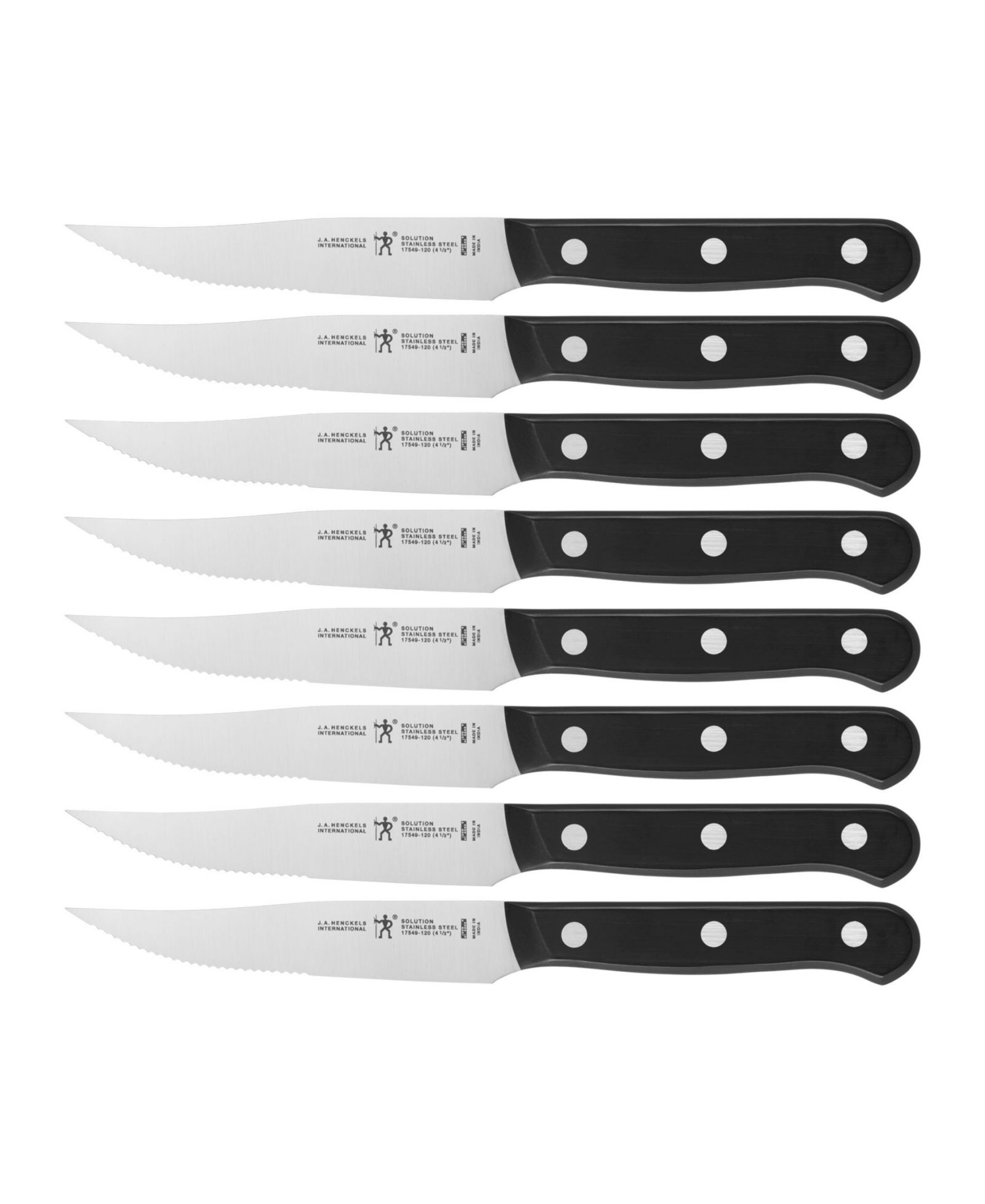 HENCKELS Solution 8 Piece Steak Knife Set
