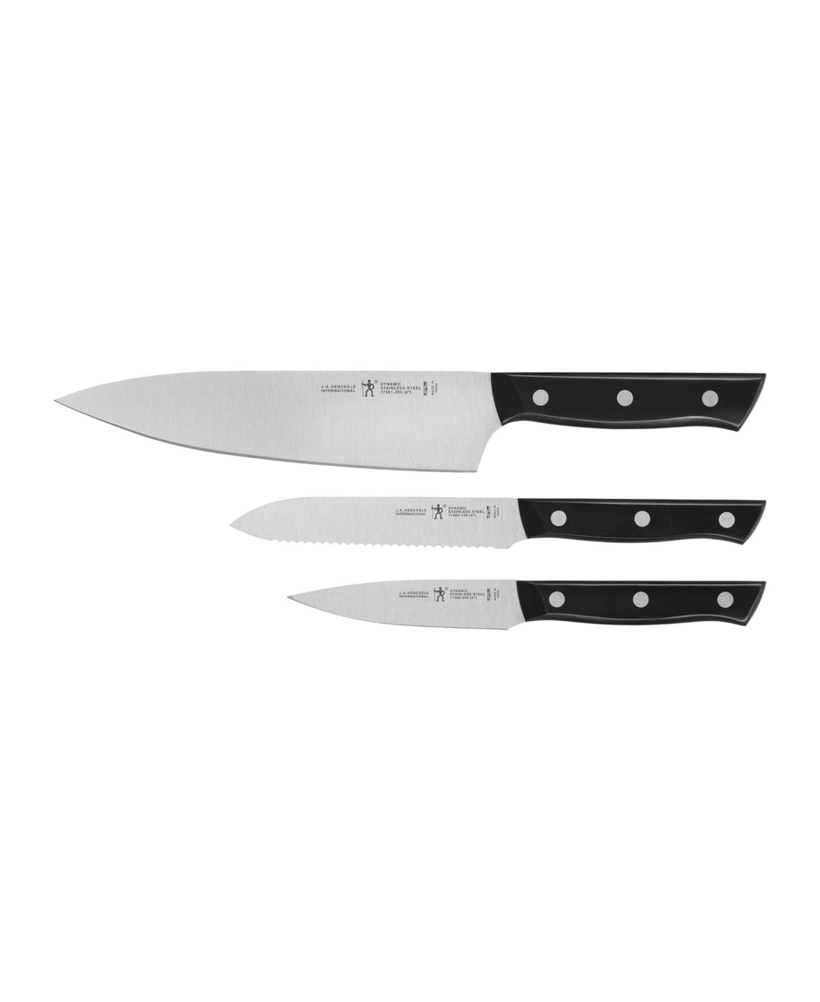 HENCKELS Dynamic 3 Piece Starter Knife Set
