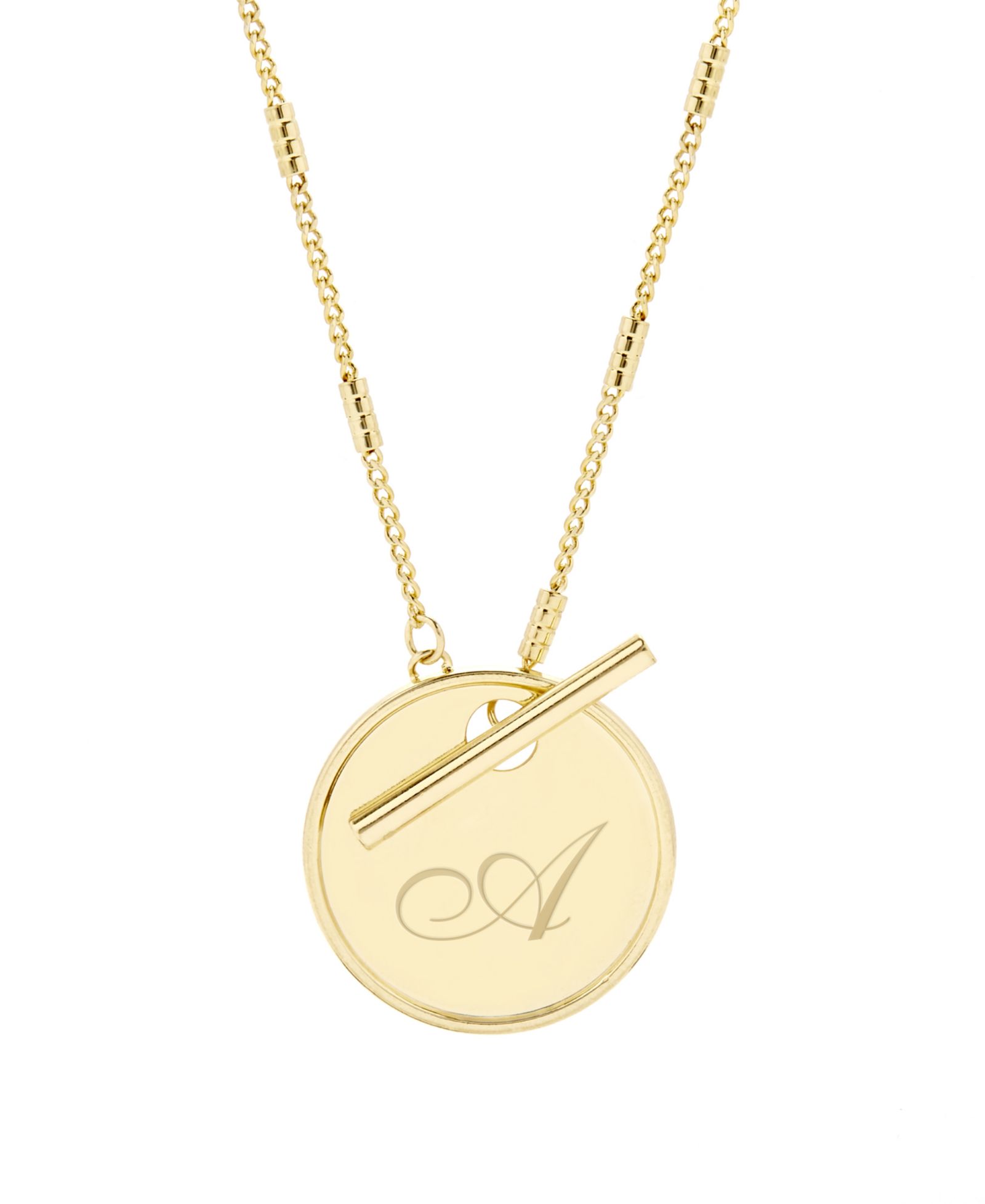 Колье brook & york Grace Initial Toggle