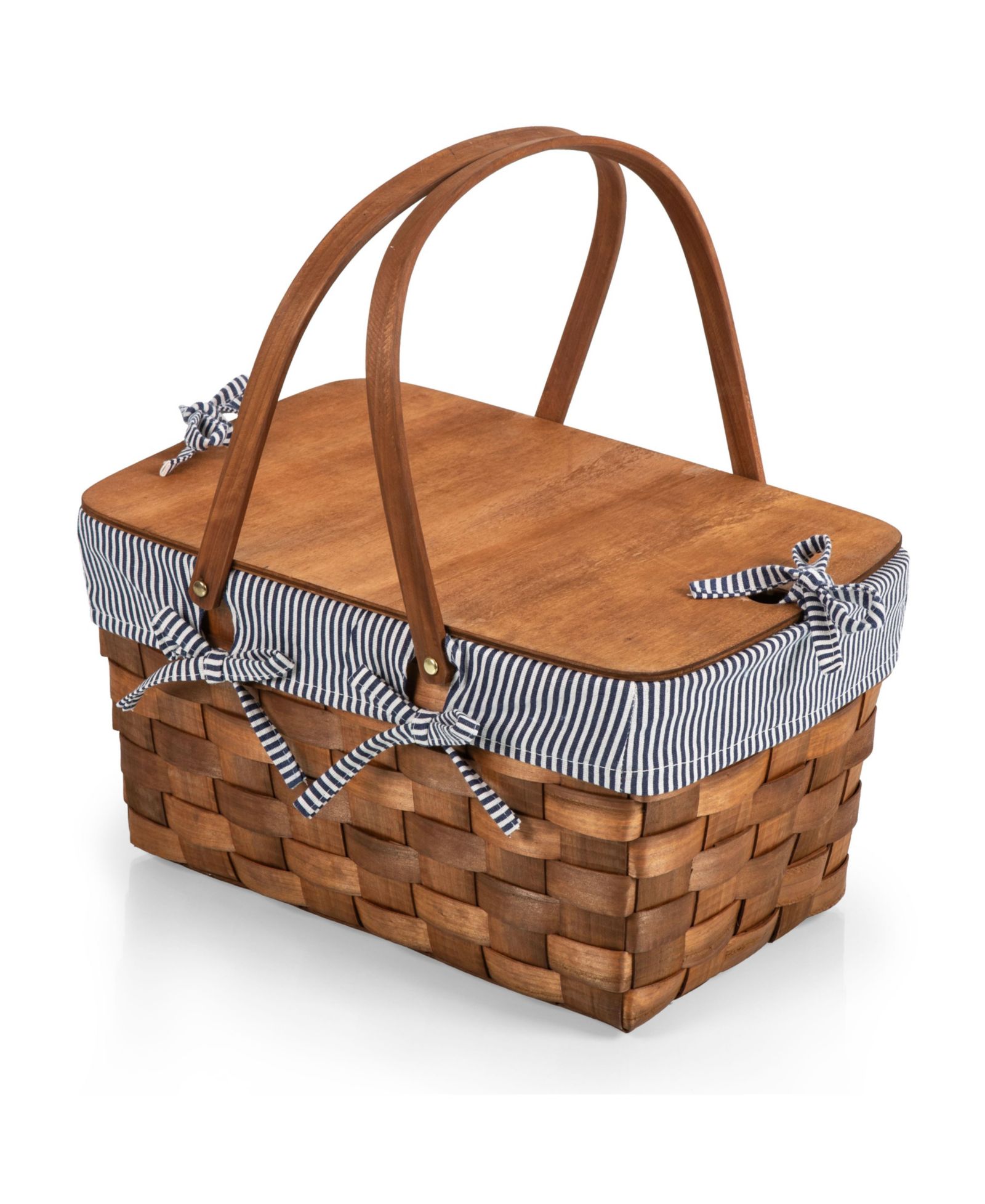 Picnic Time корзина для пикника Handwoven Wood Kansas