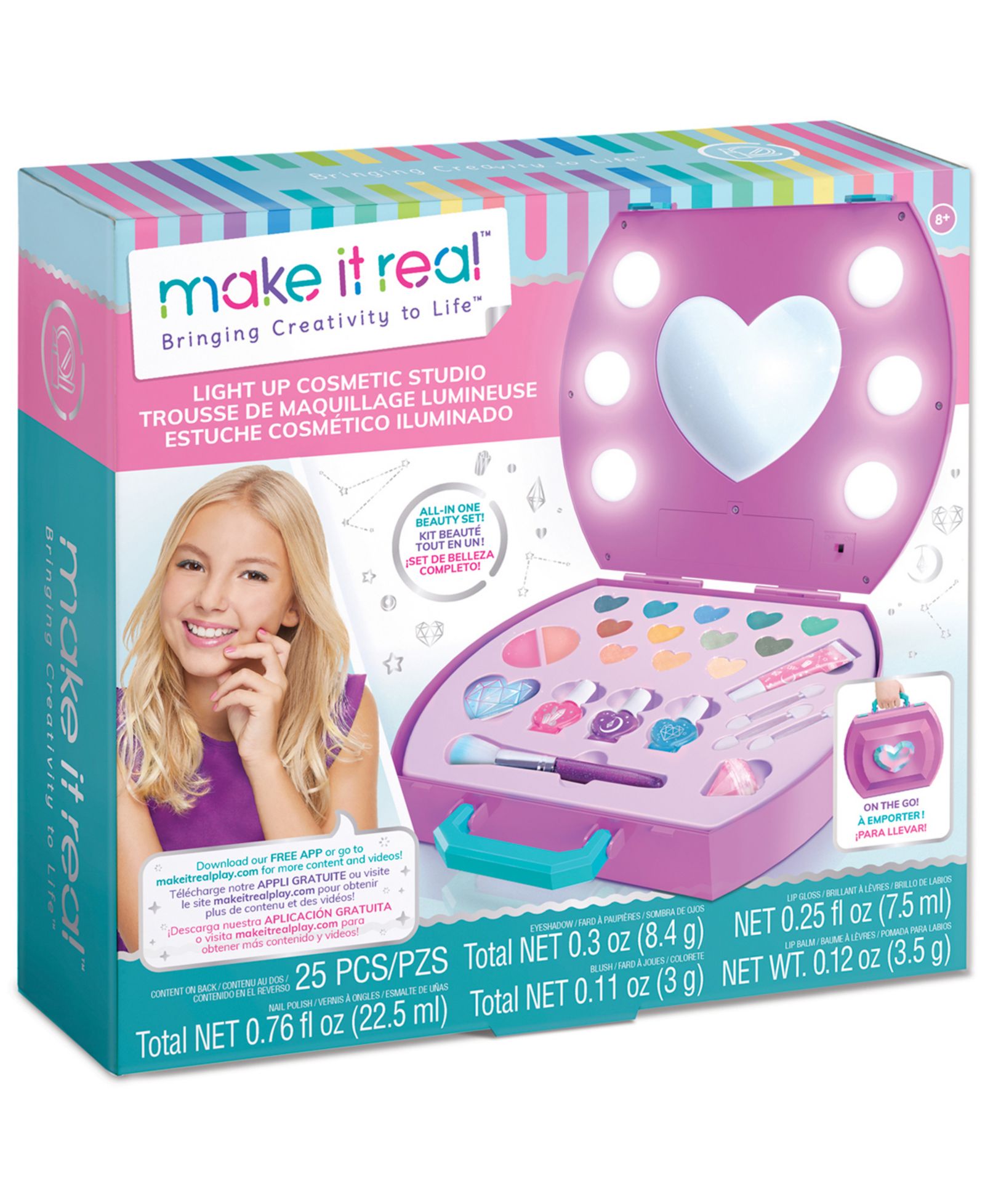 Косметический набор Make It Real Light Up Cosmetic Studio
