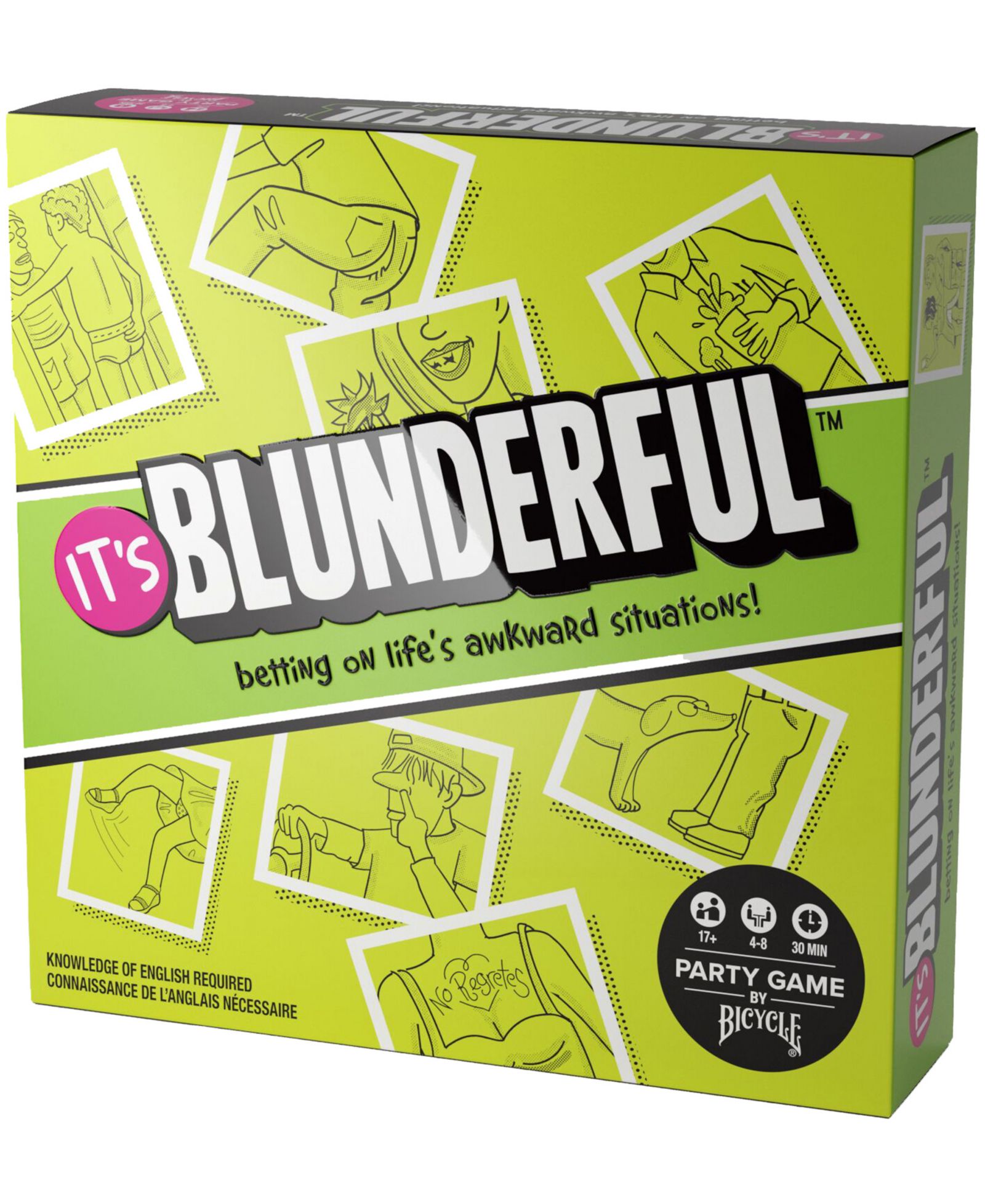 Us Playing Card Company It's Blunderful карточная игра, 17+