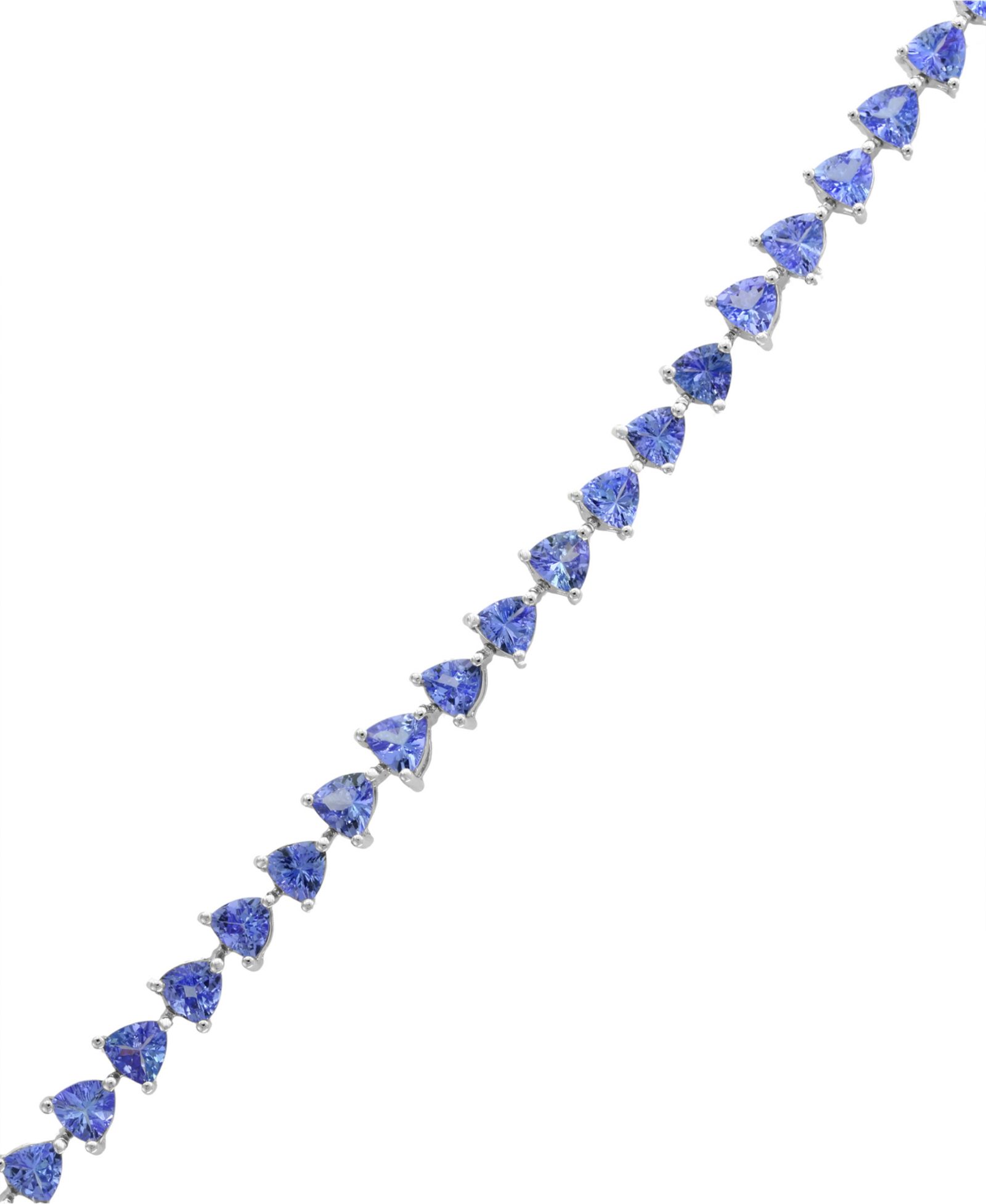 Браслет EFFY® Tanzanite Tennis 9-1/2 ct. t.w. Sterling Silver