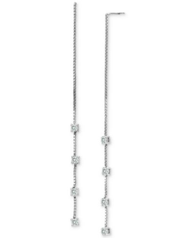 Серьги-ниточки Giani Bernini Cubic Zirconia