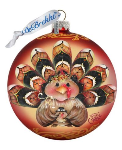 G.DeBrekht Be Thankful Turkey Sitter Bal by Dona Gelsinger