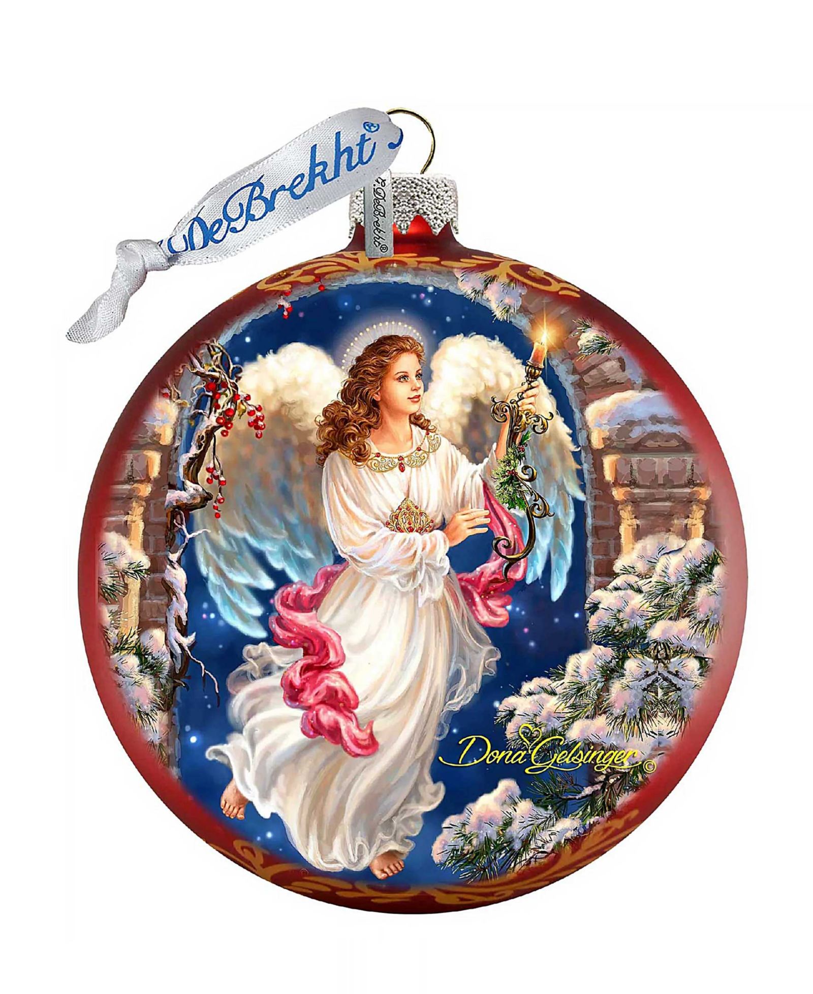 Стеклянная фигурка G.DeBrekht Angel in The Arch Limited Edition