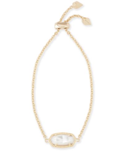 Kendra Scott 14k Gold-Plated Stone Slider Bracelet
