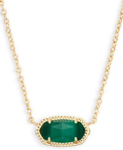 Kendra Scott Glass Stone Elisa подвеска-ожерелье