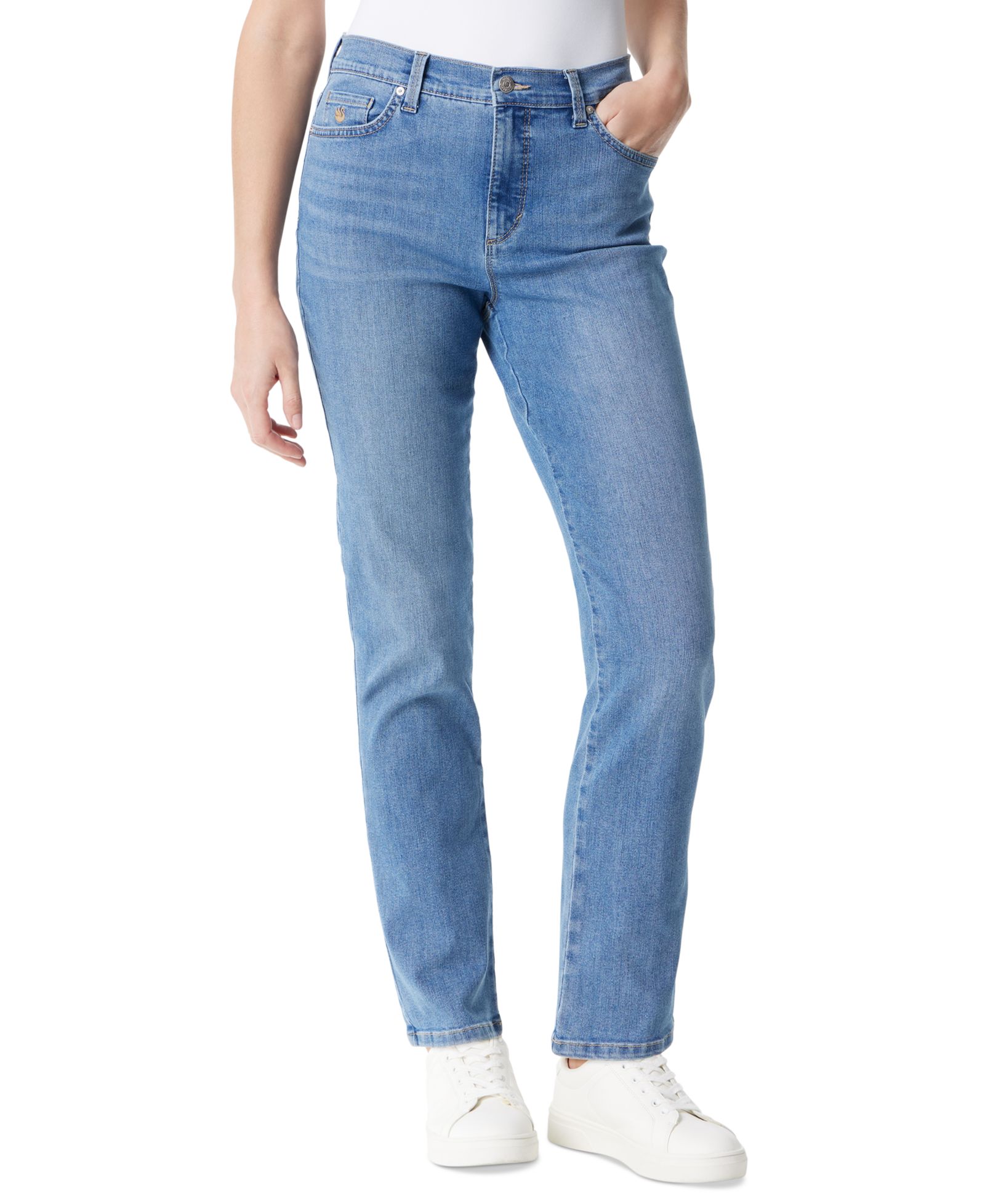 Женские джинсы Gloria Vanderbilt Amanda Classic Straight, Regular, Short & Long