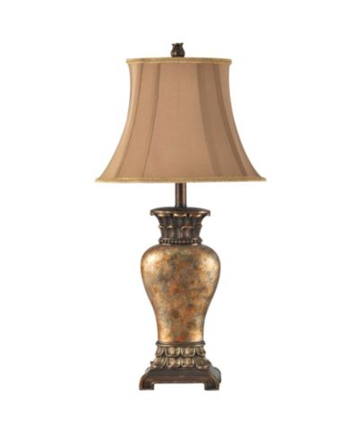 StyleCraft Fabric Shade Table Lamp