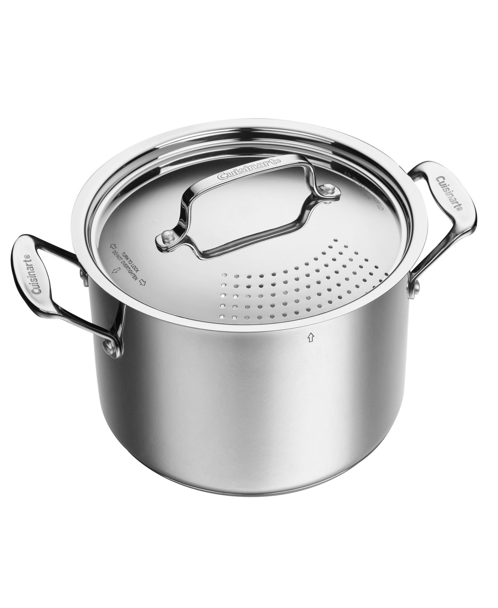 Кастрюля для пасты Cuisinart Chef's Classic™ Stainless Steel 6-Qt. с крышкой-дуршлагом