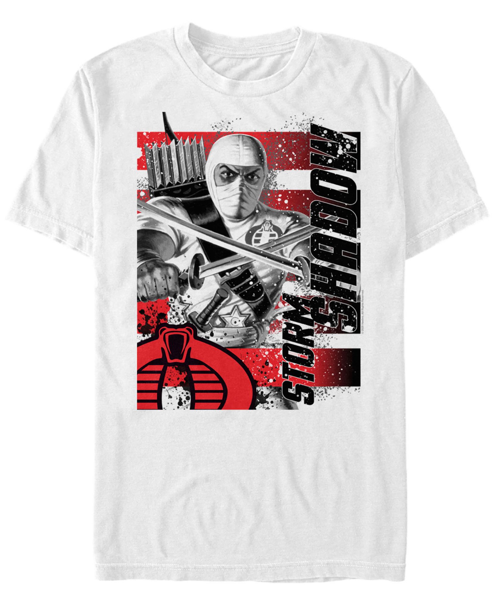 Fifth Sun Men's G.I.Joe Storm Shadow American Hero Short Sleeve T-Shirt