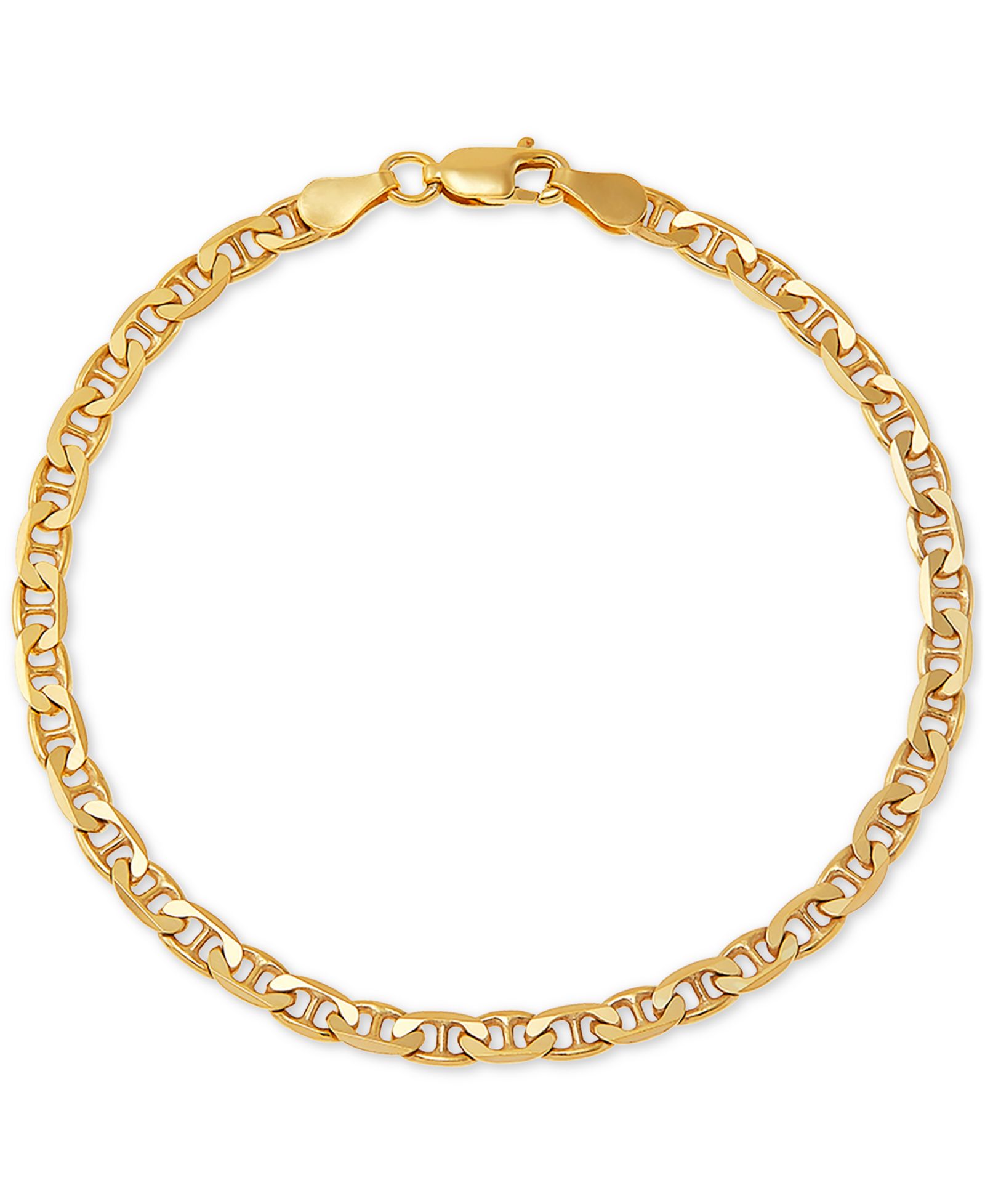 Браслет Giani Bernini Mariner Link Chain 18k Gold-Plated Sterling Silver или Sterling Silver