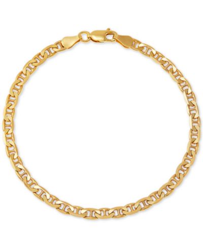 Giani Bernini Mariner Link Chain Bracelet in 18k Gold-Plated Sterling Silver or Sterling Silver, Created for Macy's