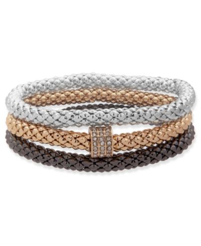 Nine West Boxed Stretch Bracelets, 3 Set