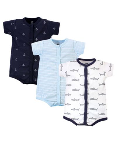 Детские джемперы Hudson Baby Baby Boys Hudson Soft Cotton Jumpsuits