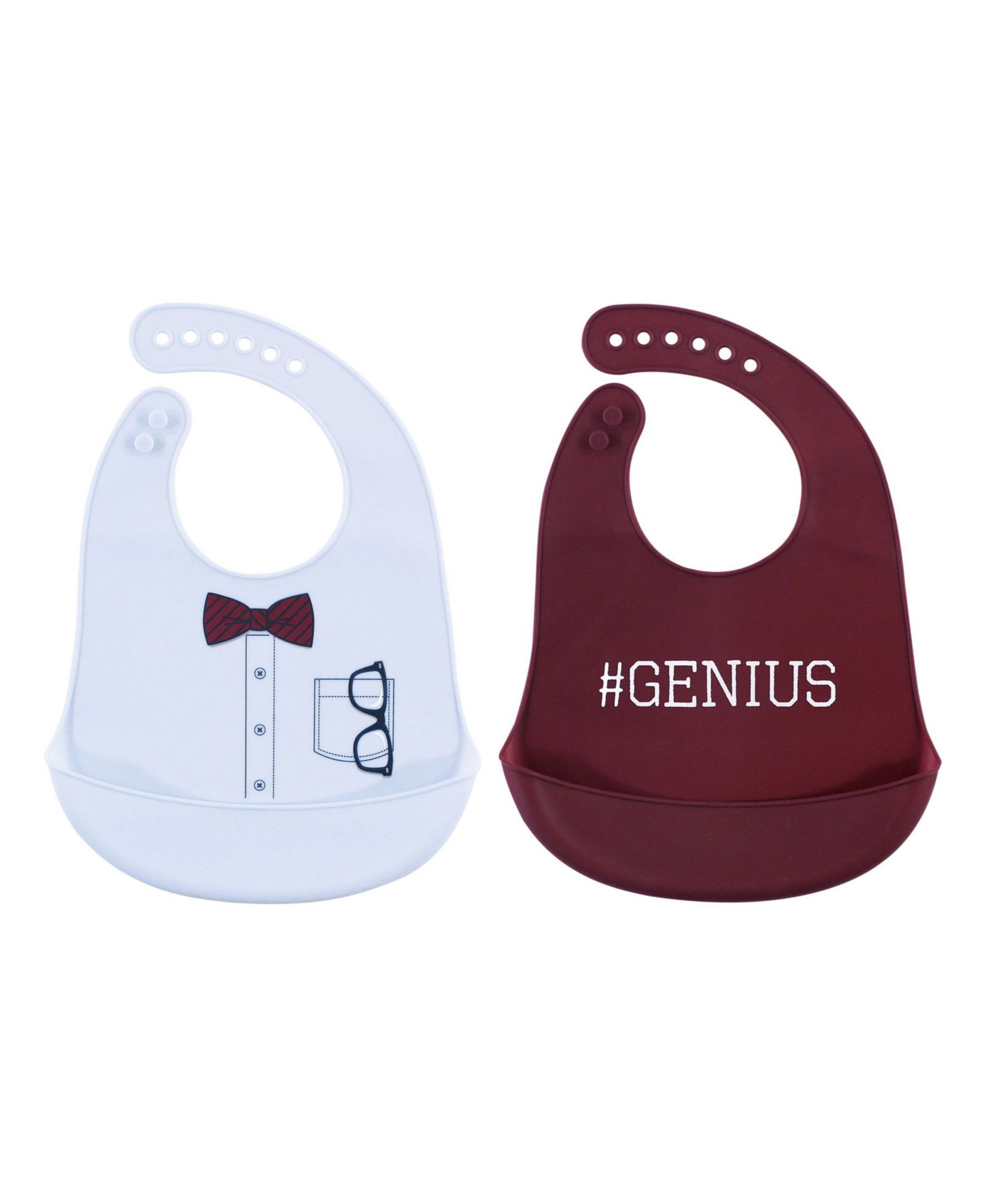 Treasure Spill-Proof Silicone Eating Bibs