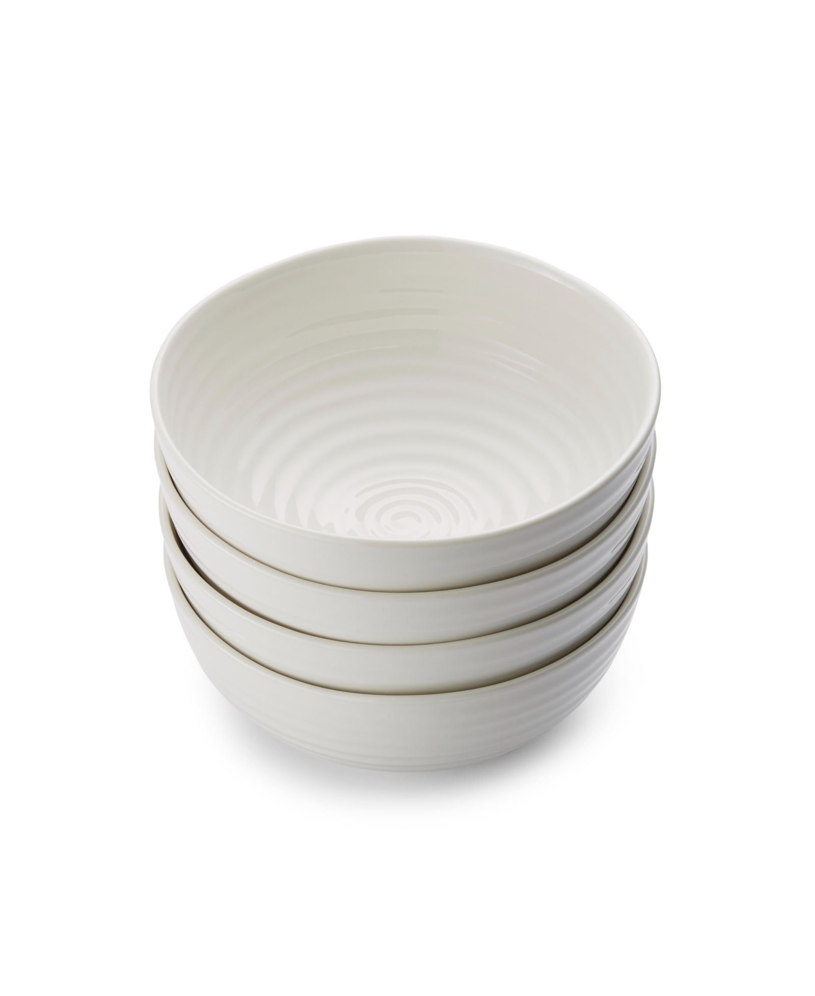 Portmeirion Sophie Conran белые чаши для лапши, набор из 4 шт