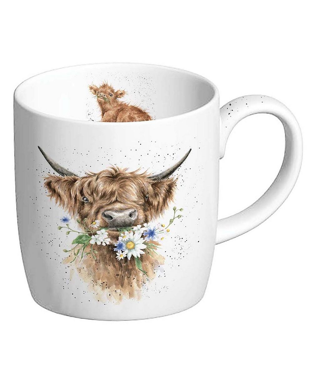 Кружка Royal Worcester Wrendale Designs Daisy Coo (набор из 4 шт.)