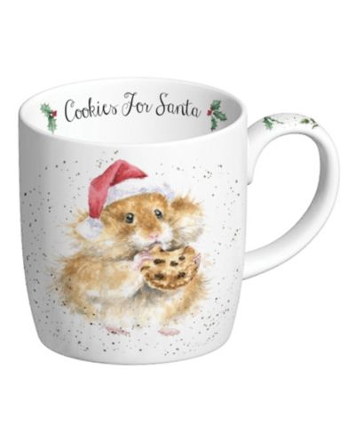 Wrendale Designs Набор кружек Cookies for Santa, 4 шт.