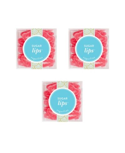 Sugarfina Sugar Lips набор маленьких кубиков (упаковка 3 шт.)