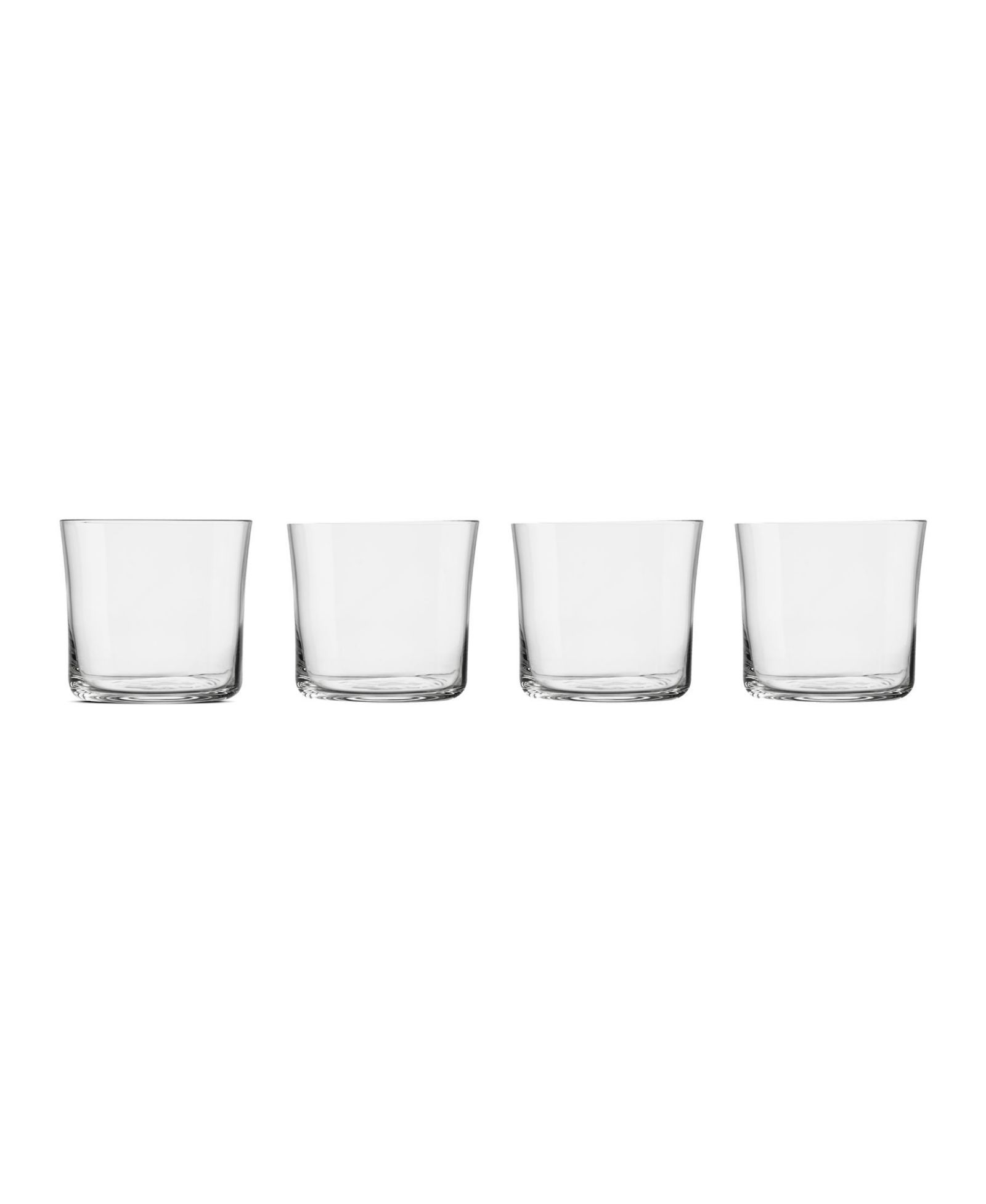 Nude Glass Savage Low Ball Glasses, Set of 4