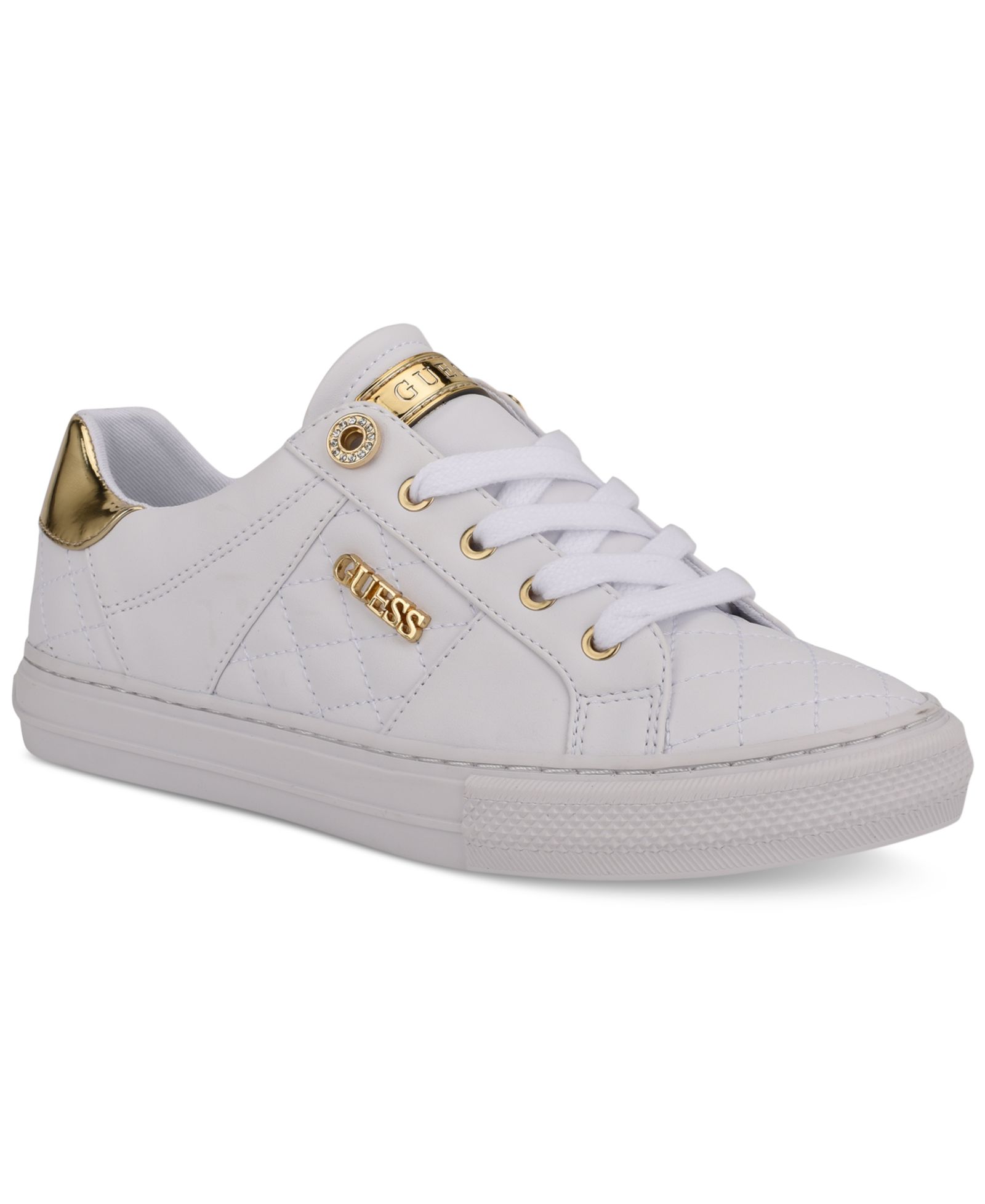 GUESS Женские кеды Loven Low Profile на шнуровке