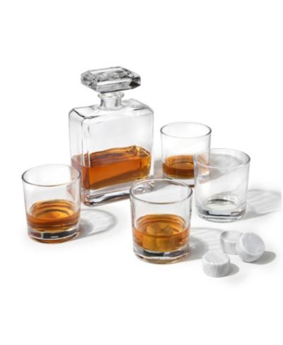 Godinger Chateau 9 Piece Whiskey Decanter Set