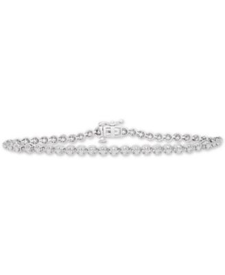 Diamond Tennis Bracelet (1 ct. t.w.) in 14k White Gold or 14k Yellow Gold, 7-1/4"