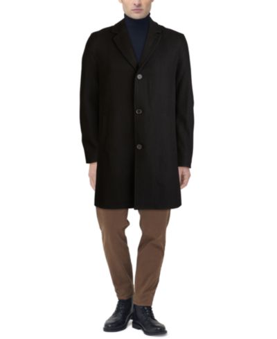 Мужское пальто Cole Haan Melton Classic-Fit Topcoat