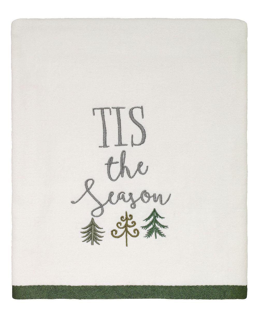 Avanti Christmas Trees Holiday Cotton Bath Towel, 27" x 50"