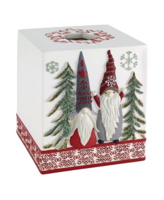 Avanti декоративная крышка для салфеток Avanti Christmas Gnomes Holiday Resin