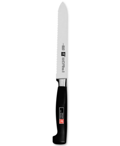 Zwilling Four Star 5" Serrated Utility Knife