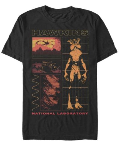 Мужская футболка Stranger Things Demogorgon Schematic Short Sleeve