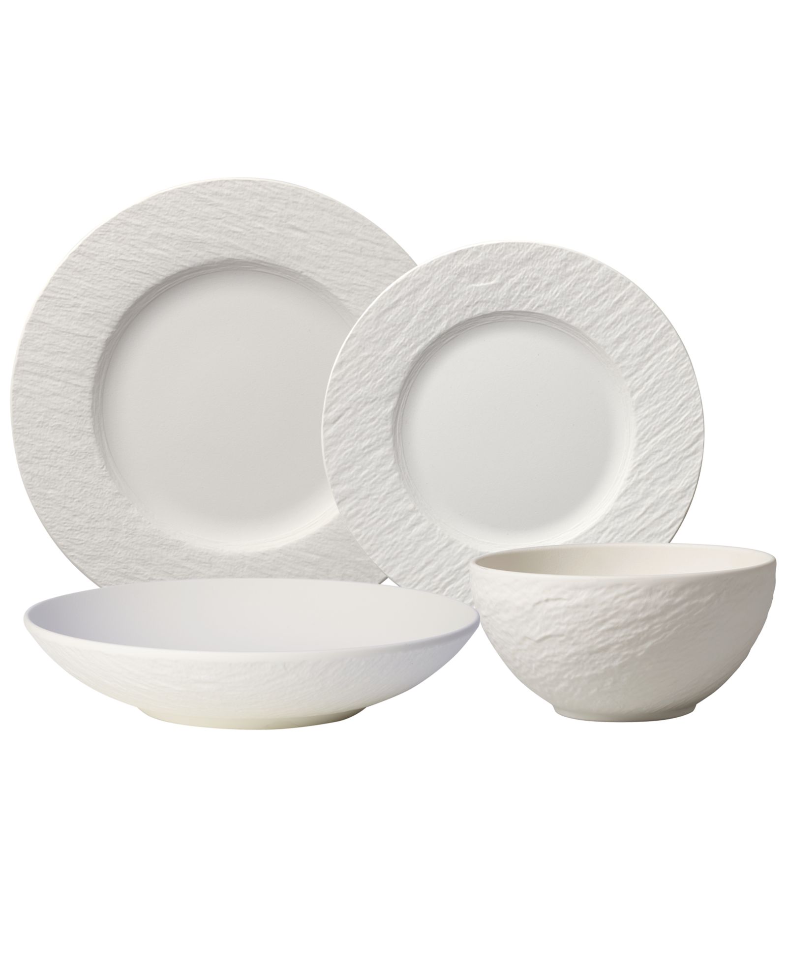 Villeroy & Boch Manufacture Rock 4-Piece Place Setting