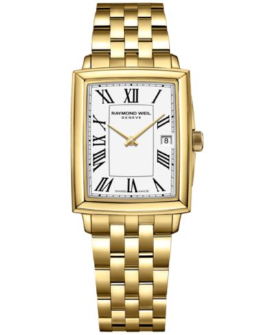 Женские часы Raymond Weil Swiss Toccata Gold PVD Stainless Steel 22.6x28.1mm