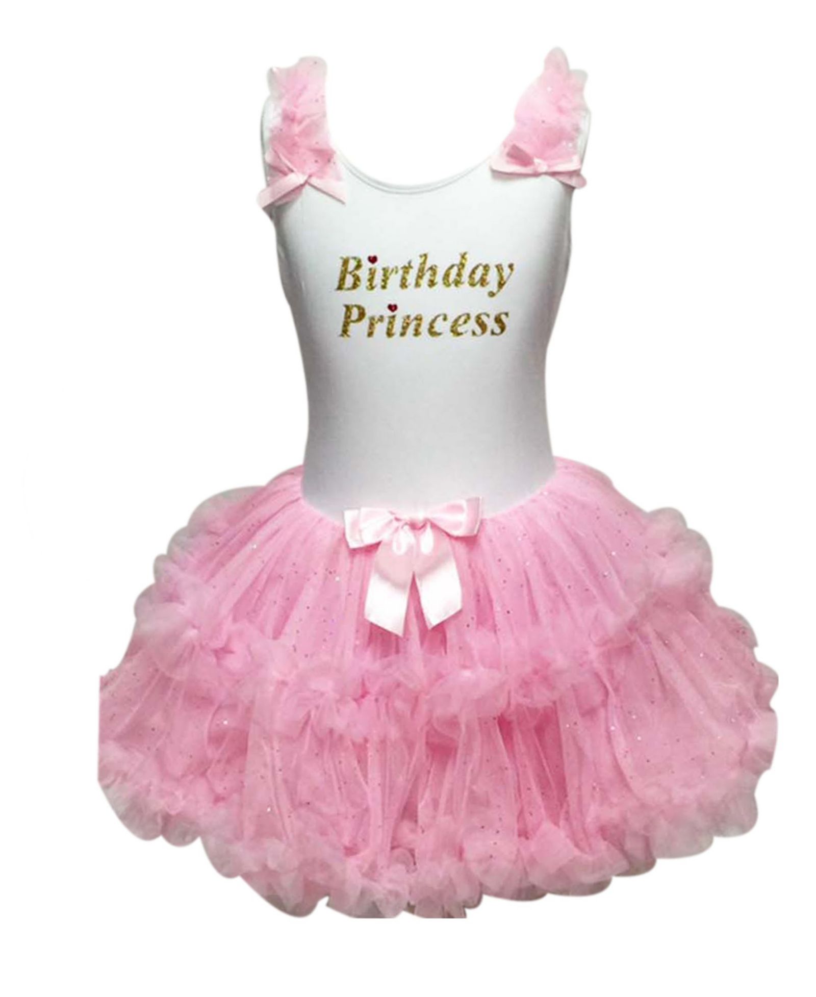 Popatu Платье для маленьких девочек Popatu Little Girls Birthday Princess Ruffle