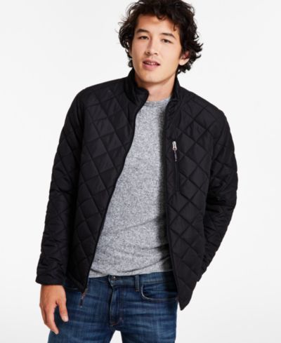 Hawke & Co. Men's Diamond Quilted Heritage Jacket, Created for Macy's