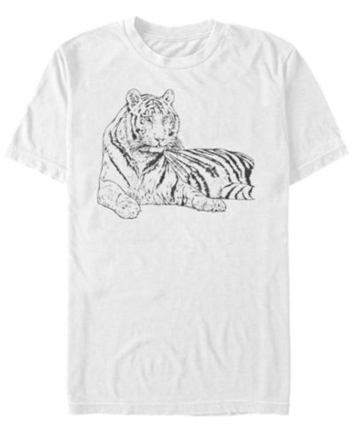 Мужская футболка Fifth Sun White Tiger Short Sleeve