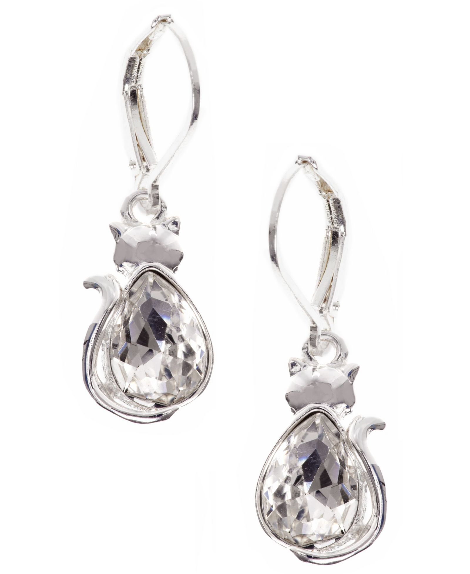 Серьги с камнем Pet Friends Jewelry